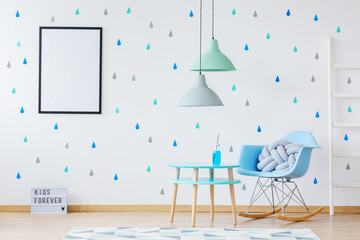 Kid's room with pastel lamps © Photographee.eu