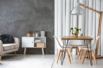 Table in living room