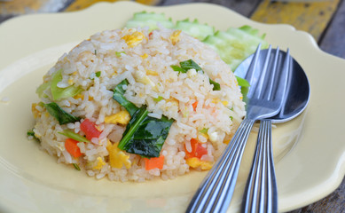 American fried rice Spot focus