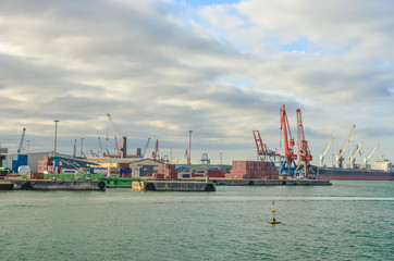 Portugalete port, vizcaya, Basque country, spain, europe