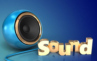 3d 'sound' sign 'sound' sign