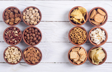 Mix of snacks