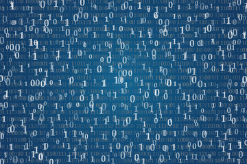 abstract digital numbers background. Vector illustration