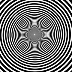 psychedelic spiral with radial rays, twirl, twisted comic effect, vortex backgrounds. Hypnotic spiral