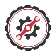 Auto service logo template.