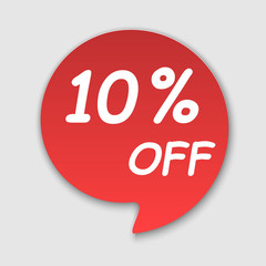 discount sticker. Sale offer. Price label,