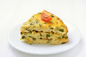 Vegetable omelette