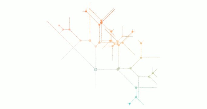 Internet and Social Media Endless Loop Time Lapse