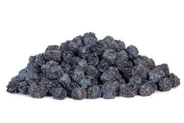 Dried black aronia berries