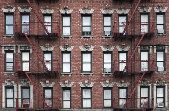 Old apartment building Manhattan, New York City