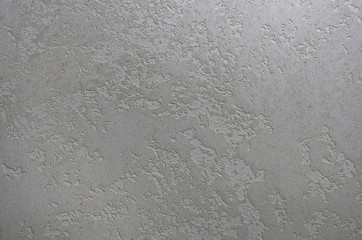 Decorative plaster on wall
