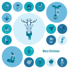 Christmas and Winter Icons Collection