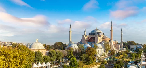 Raamstickers Hagia Sophia in Istanbul, Turkey © Sergii Figurnyi