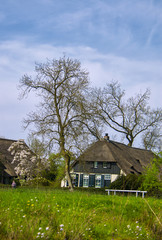 Fototapeta na wymiar Giethoorn view, Netherlands
