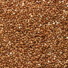buckwheat grains background