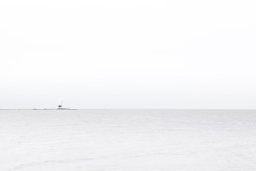 Fototapeta premium lighthouse on a cloudy day