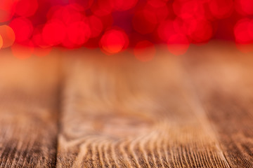 Wooden background for Christmas or Valentine day .
