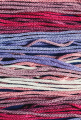 colorful sewing threads