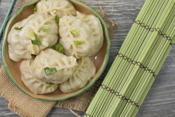 Mongolian Food: Buuz (Steamed Mongolian Dumplings) 