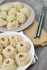 Mongolian Food: Buuz (Steamed Mongolian Dumplings) 