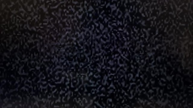Digital noise on the TV screen