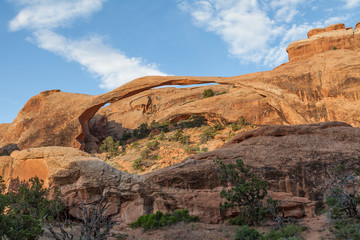 Fototapeta na wymiar Scenic Landscape Arch Moab Utah