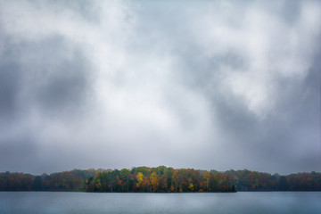 A moody autumn morning