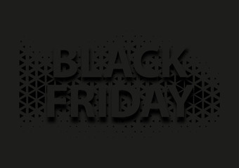 Fototapeta na wymiar Abstract vector black friday sale layout background. For art template design,brochure, banner, idea, cover, booklet, flyer.