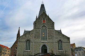 Naklejka premium Church in Geraadsbergen, Belgium