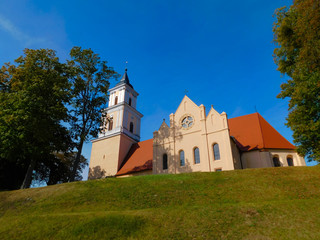 Fototapeta na wymiar Die Kirche Sankt Marien auf dem Berge