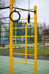Outdoor gym for street workout