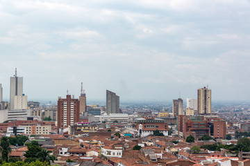 Cityscape of Cali, Colombia