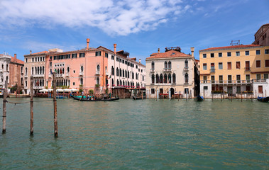 Obraz na płótnie Canvas Grand Canal in Venice Italy