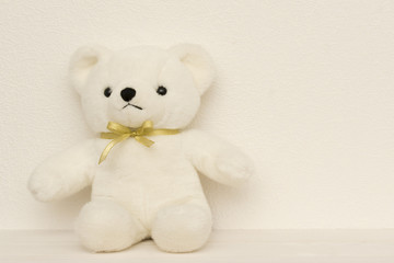 White bear toy