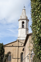 Fototapeta na wymiar Pienza - Val d'Orcia - Siena - Italy - The town of Pienza, Is the 