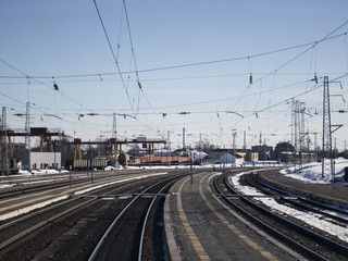 Fototapeta na wymiar railways of Russia