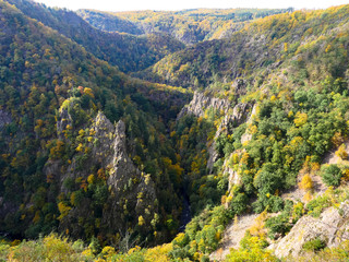 Roßtrappe im Harz