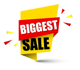 banner biggest sale