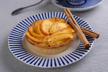 Peach tart