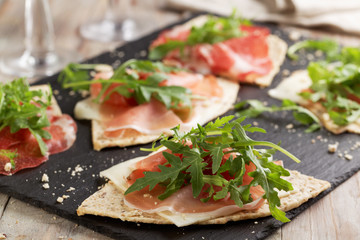 Sandwiches with Prosciutto