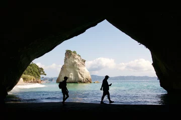 Peel and stick wall murals Cathedral Cove Cathedral cove