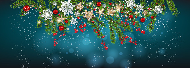 winter invitation card