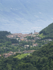 Fototapeta na wymiar Tremosine sul Garda