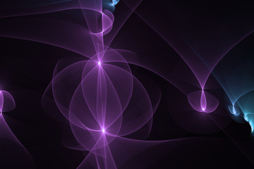 Fractal art background for creative design. Abstract fractal. Decoration for wallpaper desktop, poster, cover booklet, card. Psychedelic. Print for clothes, t-shirt. Magic graphics..