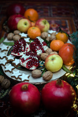 Orientalische Obstplatte