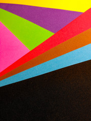 Colorful background pattern of foamboard in the background