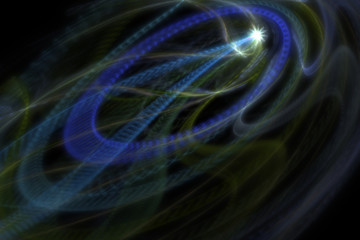 Fractal art background for creative design. Abstract fractal