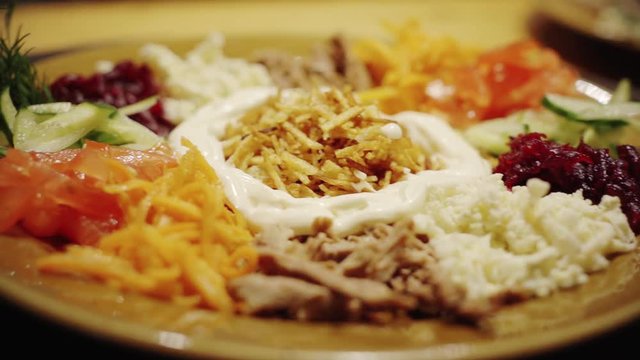 Georgian cuisine in slow motion