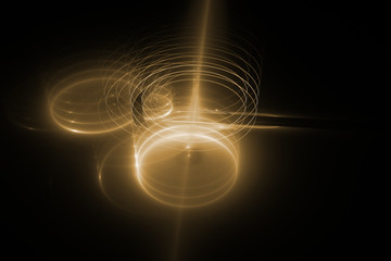 Fractal art background for creative design. Abstract fractal. Decoration for wallpaper desktop, poster, cover booklet, card. Psychedelic. Print for clothes, t-shirt. Magic graphics..