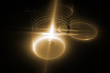 Fractal art background for creative design. Abstract fractal. Decoration for wallpaper desktop, poster, cover booklet, card. Psychedelic. Print for clothes, t-shirt. Magic graphics..